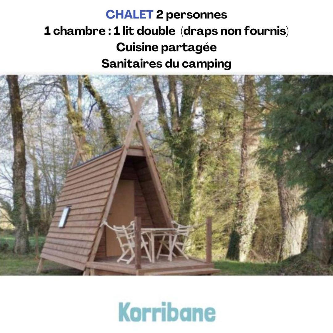 Camping Le Val Aux Fees - Broceliande Concoret Dış mekan fotoğraf