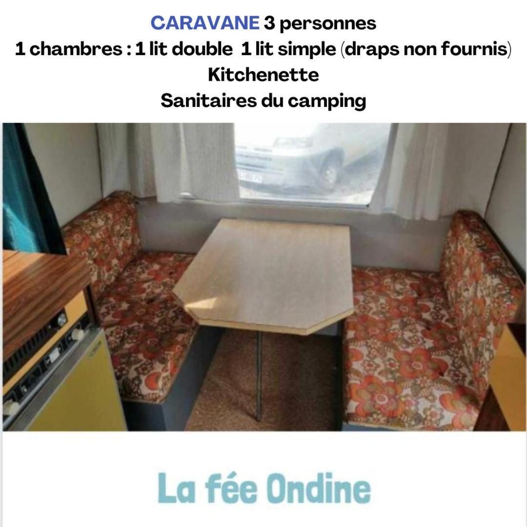 Camping Le Val Aux Fees - Broceliande Concoret Dış mekan fotoğraf