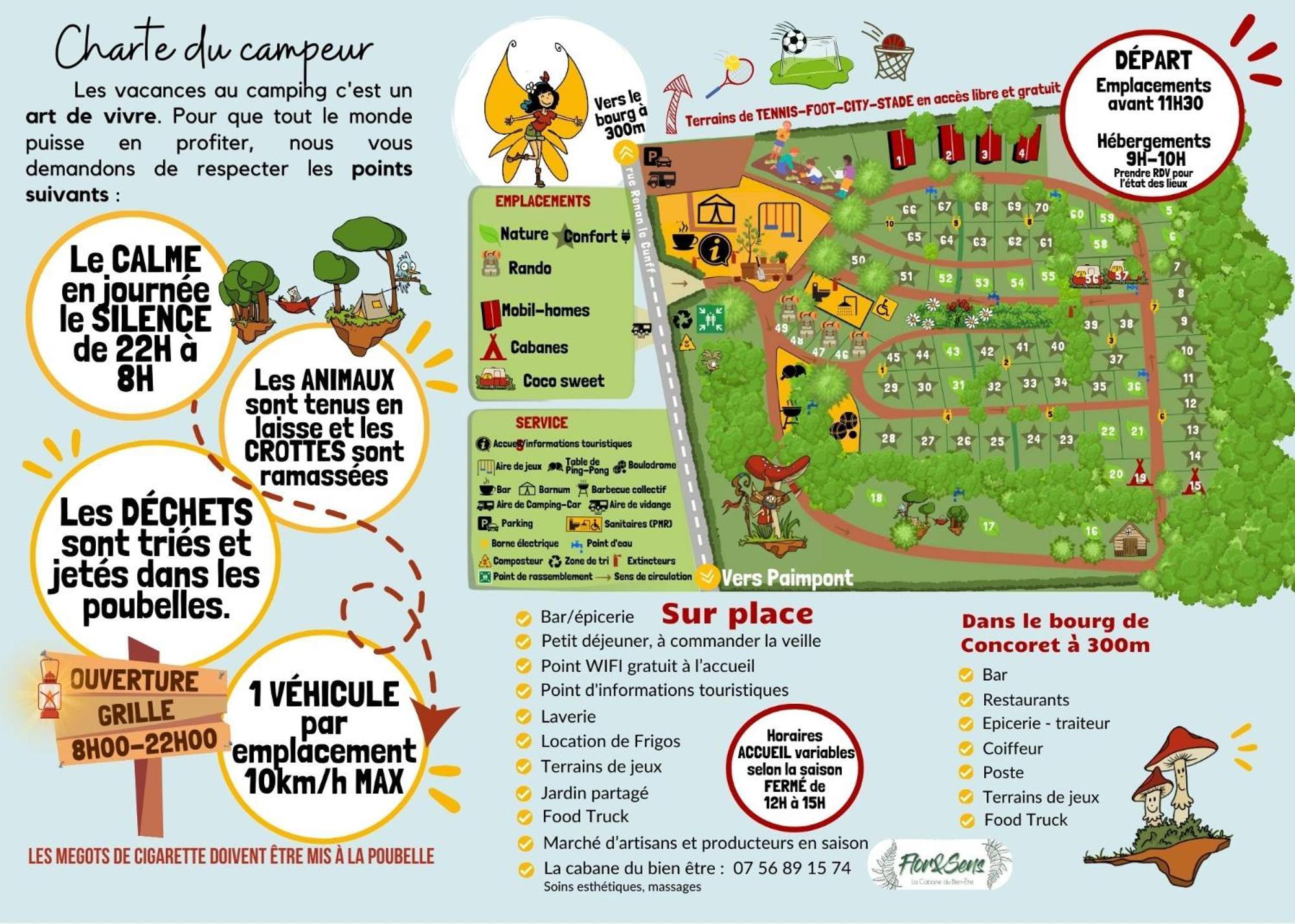 Camping Le Val Aux Fees - Broceliande Concoret Dış mekan fotoğraf