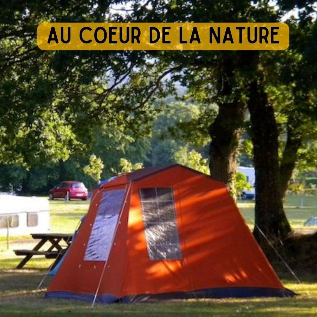 Camping Le Val Aux Fees - Broceliande Concoret Dış mekan fotoğraf