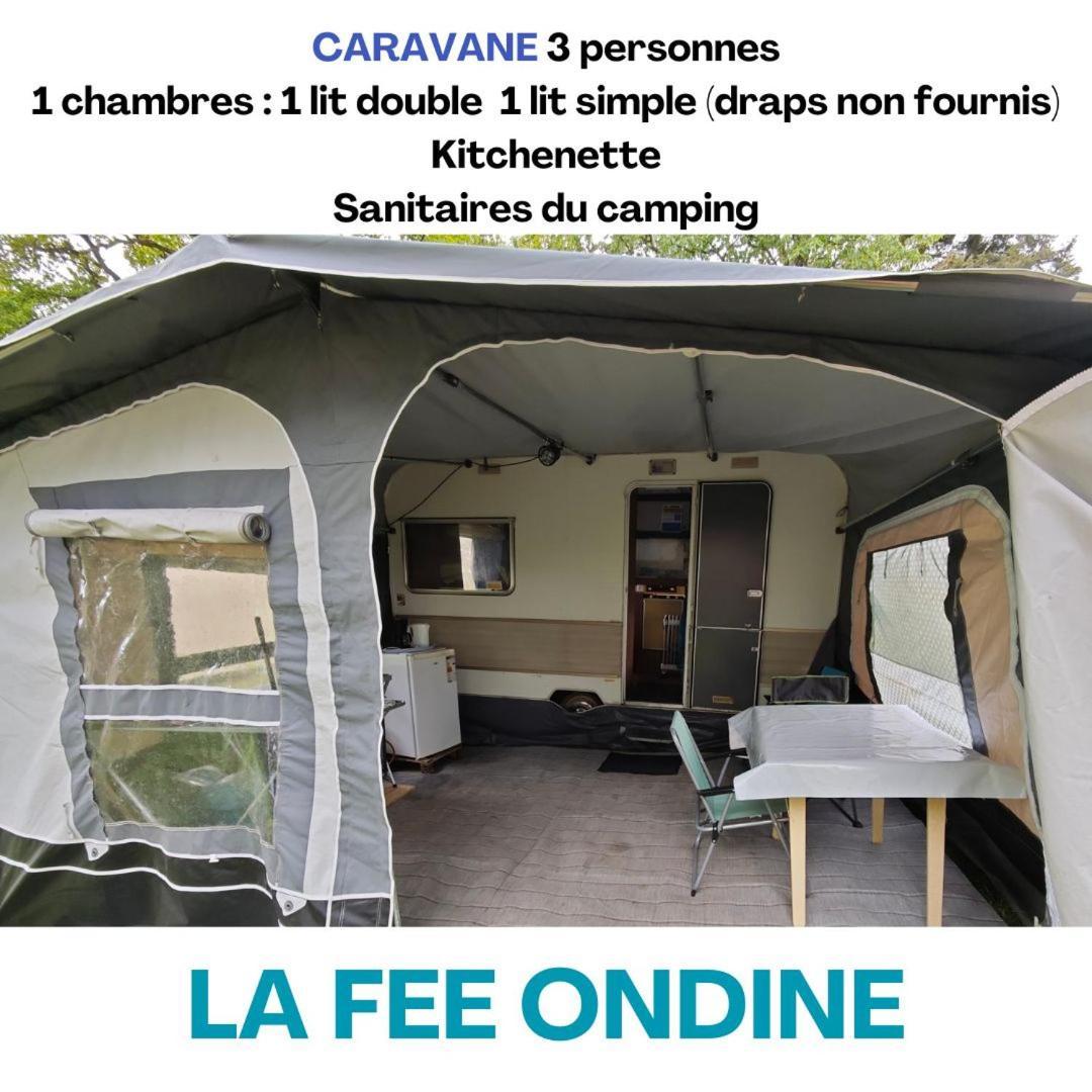 Camping Le Val Aux Fees - Broceliande Concoret Dış mekan fotoğraf