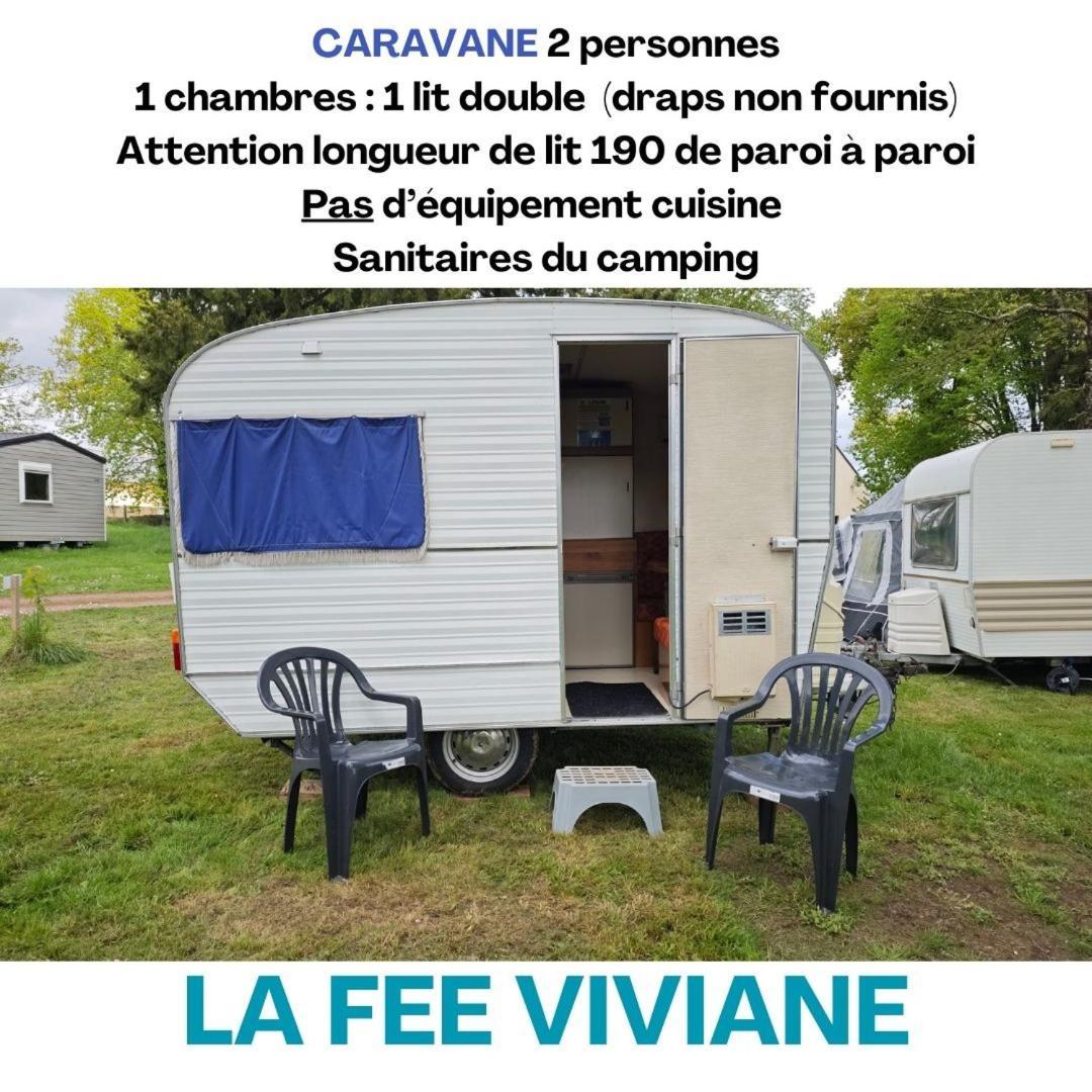 Camping Le Val Aux Fees - Broceliande Concoret Dış mekan fotoğraf