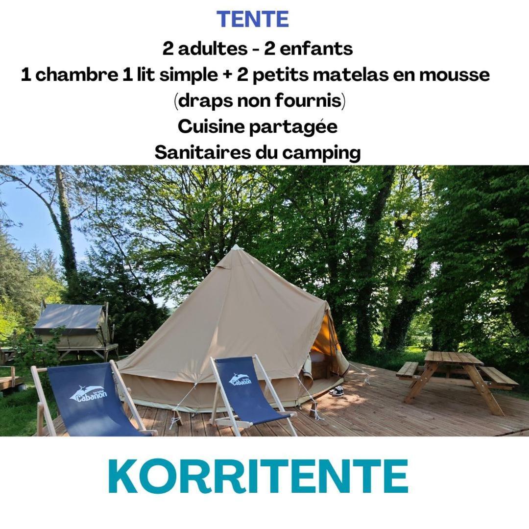 Camping Le Val Aux Fees - Broceliande Concoret Dış mekan fotoğraf